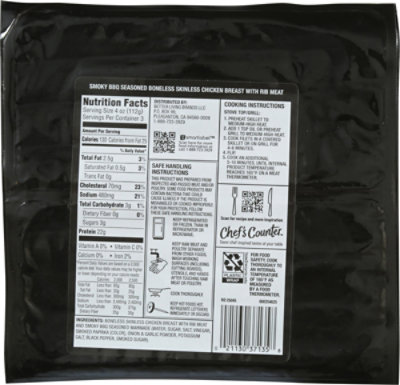 Chef's Counter Smoky Bbq Seasoned Chicken - 12 Oz - Image 5