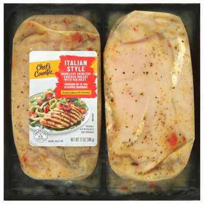Chef's Counter Italian Style Chicken Breast - 12 Oz - Image 1