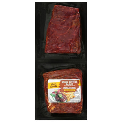 Chef's Counter Buttery Garlic Sirloin Steak - 12 Oz - Image 2