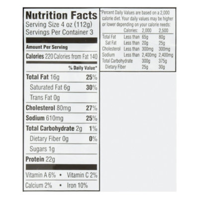 Chef's Counter Buttery Garlic Sirloin Steak - 12 Oz - Image 3