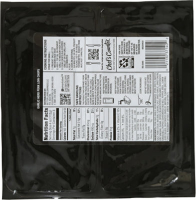 Chef's Counter Garlic Herb Pork Chops - 12 Oz - Image 5