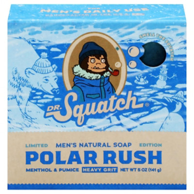 Dr Squatch Polar Plunge Soap 5oz - 5 OZ - Image 1