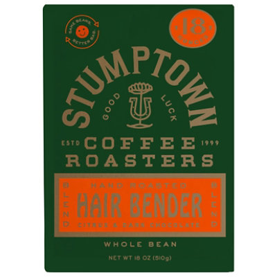 Stumptown Coffee, Hair Bender Blend Medium Roast Whole Bean Coffee - 18oz Bag - 18 OZ - Image 2