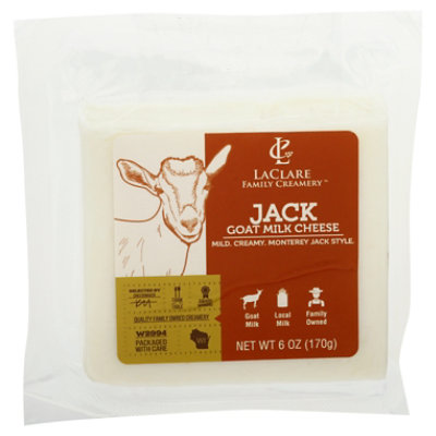 Laclare Farms Cheese Goat Jack - 6 OZ - Image 3