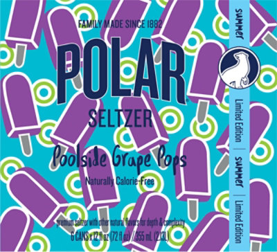 Polar Seltzer Poolside Grape - 6-12 FZ - Image 5