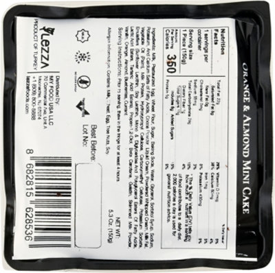 Lamour De Paris Mini Orange Almond Cake - 7.05 OZ - Image 5