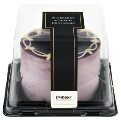 Lamour De Paris Mini Blueberry Peach Cake - 7 OZ - Image 2