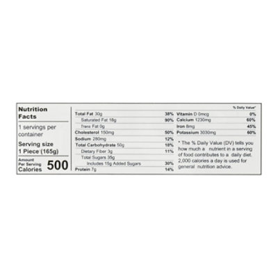 Lamour De Paris Mini Blueberry Peach Cake - 7 OZ - Image 3