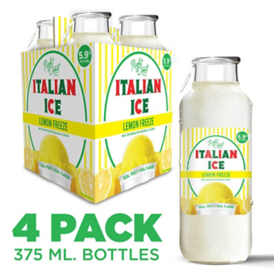 Right Coast Italian Ice Lemon Freeze - 4-12 FZ - Image 1