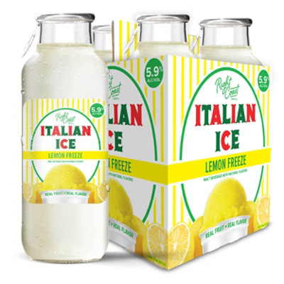 Right Coast Italian Ice Lemon Freeze - 4-12 FZ - Image 3
