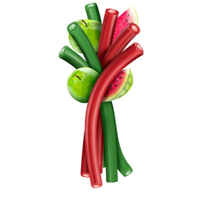 Jolly Rancher Ropes Green Apple & Watermelon Flavored Candy Peg Bag - 6 OZ - Image 3