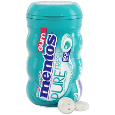 6/6ct Mentos Gum Curvy Bottle Wintergreen - 50 CT - Image 6