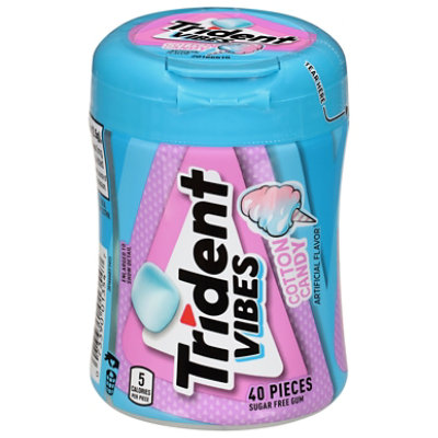 Trident Vibes Cotton Candy Gum 40 Ct - 40 CT - Image 2