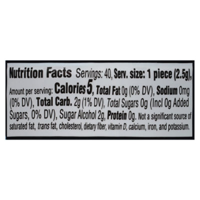 Trident Vibes Cotton Candy Gum 40 Ct - 40 CT - Image 3
