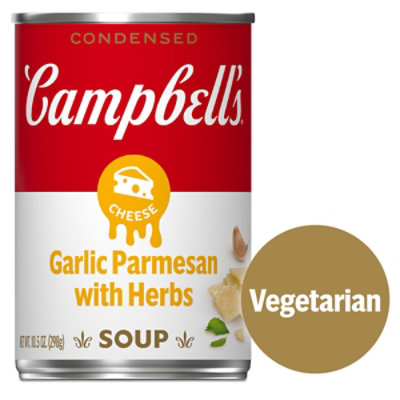 Campbell's Condensed Garlic Parmesan Cheese Soup With Herbs - 10.5 Oz - Image 1