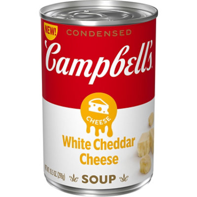 Campbells White Cheddar Cheese Soup 10.5 Oz Can - 10.5 OZ - Image 1