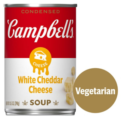 Campbells White Cheddar Cheese Soup 10.5 Oz Can - 10.5 OZ - Image 1
