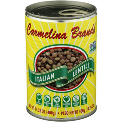 Carmelina Italian Lentils 14.28 oz (Pack of 12) - Image 1