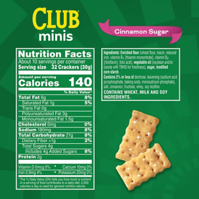 Club Mini Crackers Cinnamon Sugar 11oz - 11 OZ - Image 8