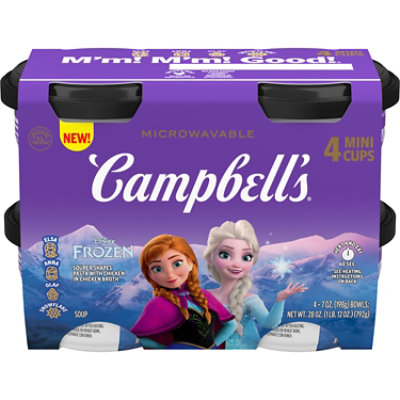 Campbells Kids Soup Disney Frozen Souper Shapes Pasta With Chicken - 28 OZ - Image 1