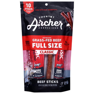 Country Archer Classic Beef Stick 10ct - 10 CT - Image 1