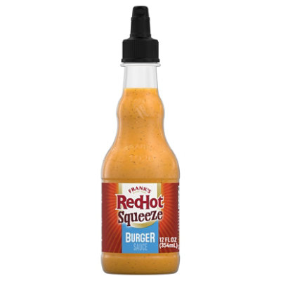 Franks Redhot Burger Sauce Squeeze Sauce - 12 FZ