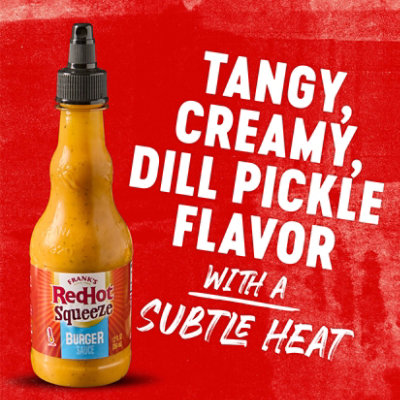 Franks Redhot Burger Sauce Squeeze Sauce - 12 FZ - Image 3