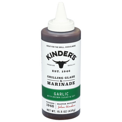 Kinders Garlic Marinade - 15.5 OZ - Image 1