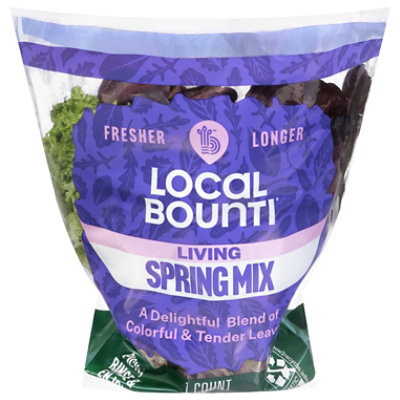 Local Bounti Living Spring Mix Lettuce - EA - Image 2