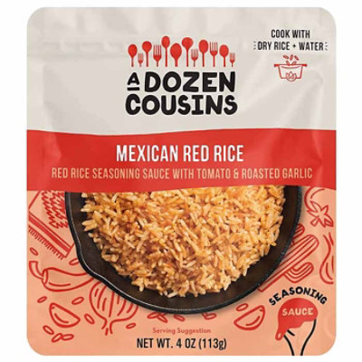 A Dozen Cousins-Rice Mexican Red Sauce -10Pack - Image 1
