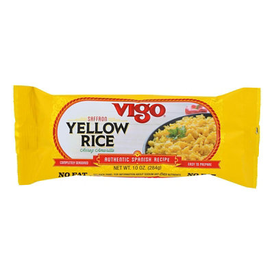 Vigo Rice Yellow Saffron Bag - 10 oz (Pack of 12) - Image 1