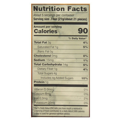 Drizzilicious Rice Cake Mini - Cookie & Cream - 6 Packs Total (4 oz Per Pack) - Image 2