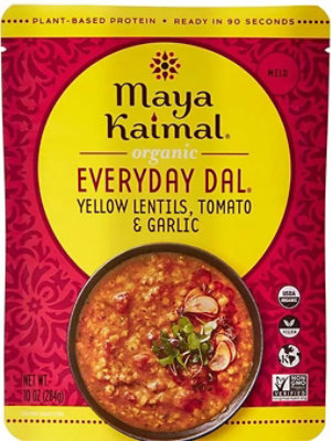 Maya Kaimal Organic Everyday Dal - Yellow Lentils + Tomato + Garlic - Image 1