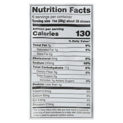 Sensible Portions BBQ Garden Veggie Straws - 6 Ounce (Pack of 6) - Image 3