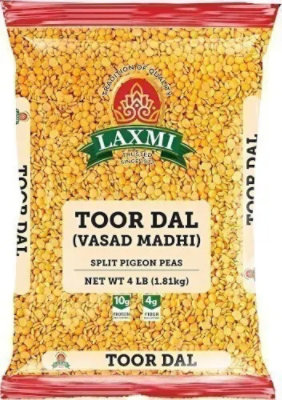 Laxmi Toor Dal - Plain Vasad Madhi - 4 lbs - Image 1