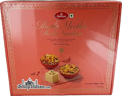 Haldiram's Thoda Meetha Thoda Namkeen - Snack & Sweet Gift Pack - Image 1