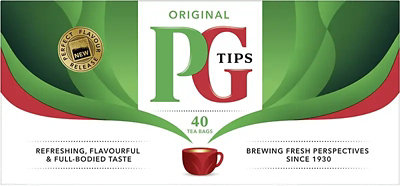PG Tips - 40 tea bags - Image 1