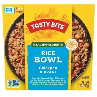 Tasty Bite Rice Bowl - Chickpea Biryani - Image 1