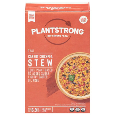 Plantstrong Thai Carrot Chickpea Stew - 16.9 Fluid Ounce (Pack of 6) - Image 1