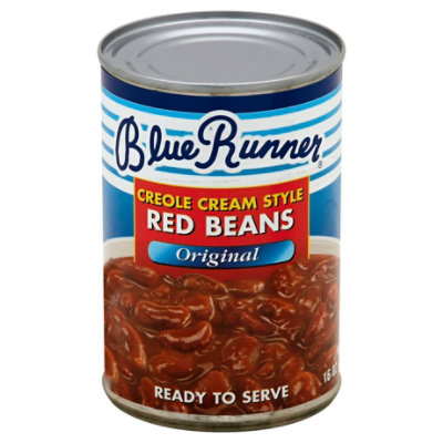 Blue Runner Creole Cream Style Red Beans - 16 Ounce (Pack of 12) - Image 1