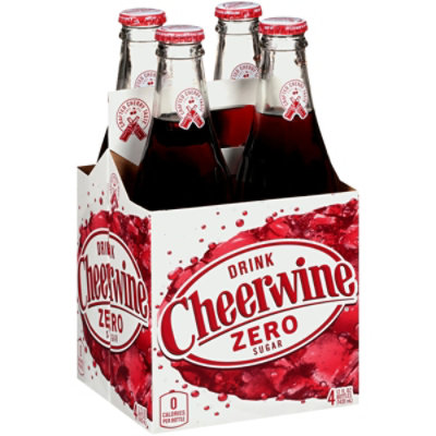 Cheerwine Soda Cheerwine Zero Sugar 48 FO (Pack Of 6) - Image 1