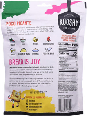 Kooshy Croutons Poco Picante 5oz - 5 OZ - Image 6