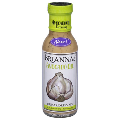 Briannas Dressing Caesar Avocado Oil 10fz - 10 FZ - Image 1
