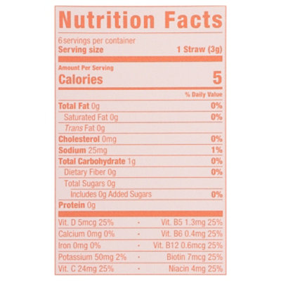 Twyst Wellness Powder Blend Straw Strawberry Meyer Lemon 6ct Box - 6-3 GR - Image 3