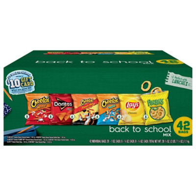 Frito Lays Back To School Mix - 42 Count