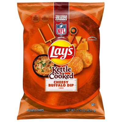 Lays Kettle Cheesy Buffalo 2.25oz - 2.25 OZ