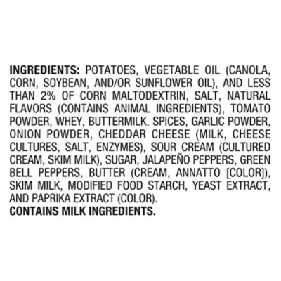 Lay's Wavy Loaded Nachos Potatoe Chips - 7.5 Oz - Image 4
