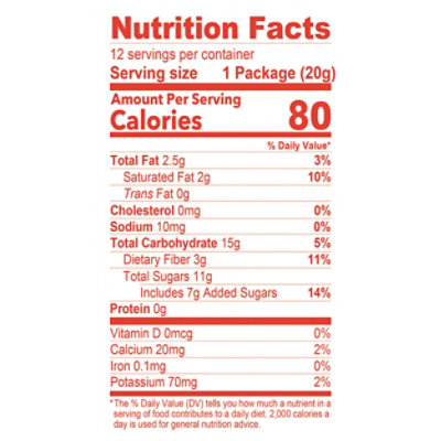 Natures Garden Probiotic Mango Peach Yoggies 12 Count .7 Ounce - 12 CT - Image 3