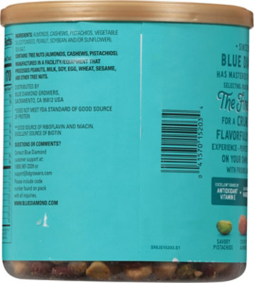 Blue Diamond Deluxe Mixed Nut Sea Salt 14oz - 14 OZ - Image 5