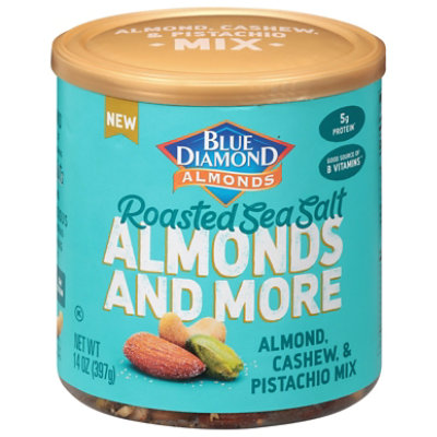 Blue Diamond Deluxe Mixed Nut Sea Salt 14oz - 14 OZ - Image 1